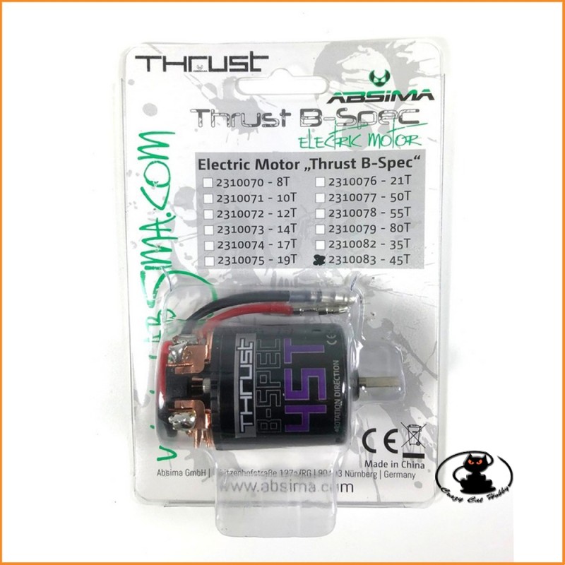 Motore Elettrico a Spazzole Thrust B Spec 45T Absima - 2310083