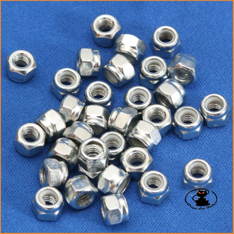 Self Locking Nuts M3 (10 pcs) - 250405 - aXes