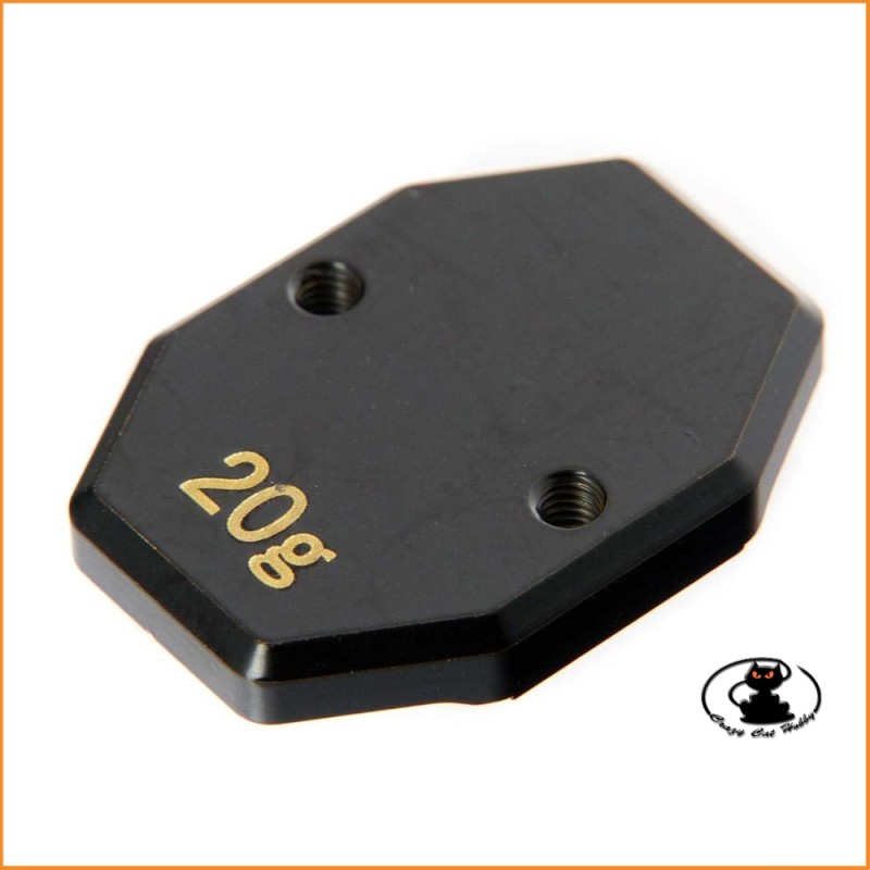 E2419 Peso 20 Grammi per Telaio Mugen MBX8 / 7R / 7TR