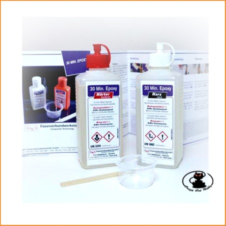 Two-Component Epoxy Resin 30 Minutes 100+100 Gr - R&G