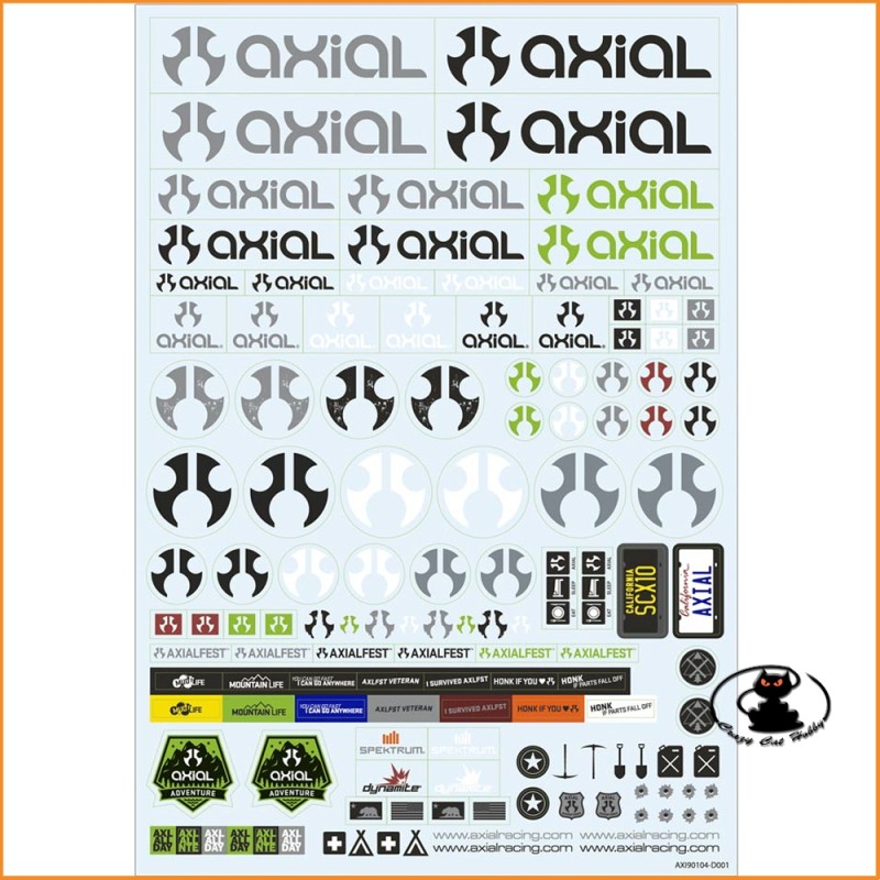 SCX10 II Raw Builder'S Kit - Solo Telaio - AXI90104