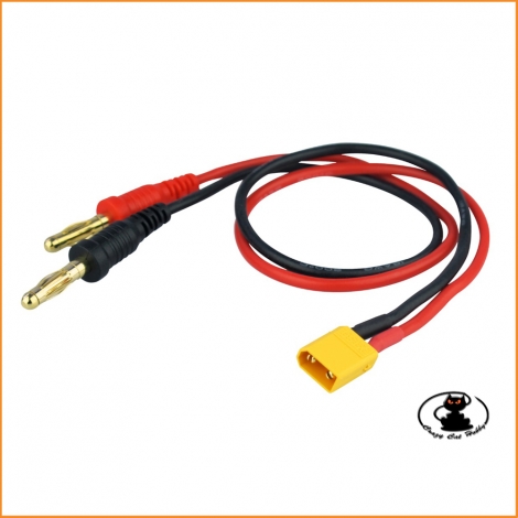 Charger Cable with 4 mm Banana Connectors and XT30Connector - Yuki Model 610017