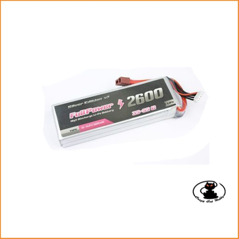 Lipo Battery 3S 2600 mah 35C FullPower V2 - Deans Connector 447689