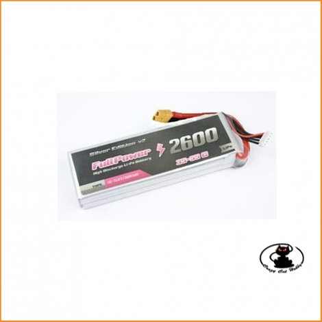 FullPower Batteria Lipo 4S 2600 mAh 35C Silver V2 - XT60 - 448501