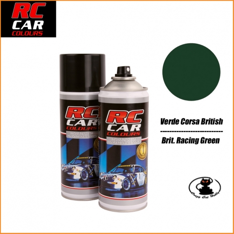 Rc Car Colours - Lexan Spray Paint 150 ml RCC British Racing Green 312