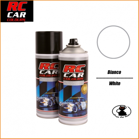 Rc Car Colours - Vernice Spray Carrozzerie Lexan 150 ml Bianco 710