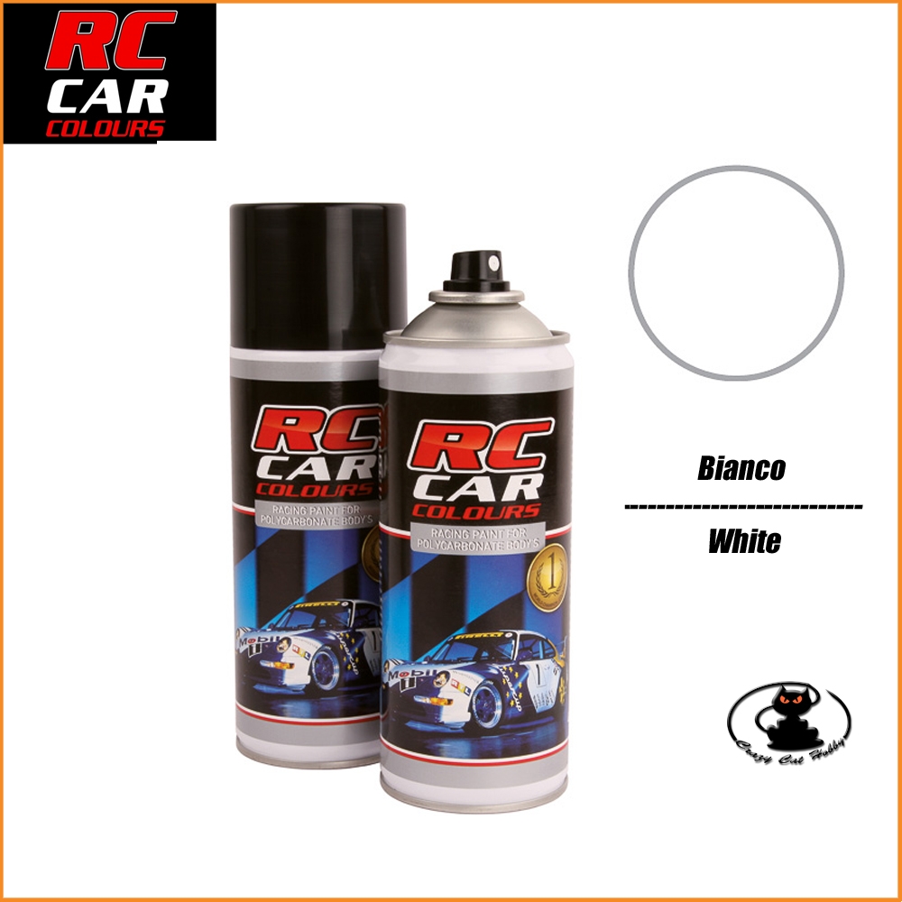 Rc Car Colours - Lexan Spray Paint 150 ml White 710