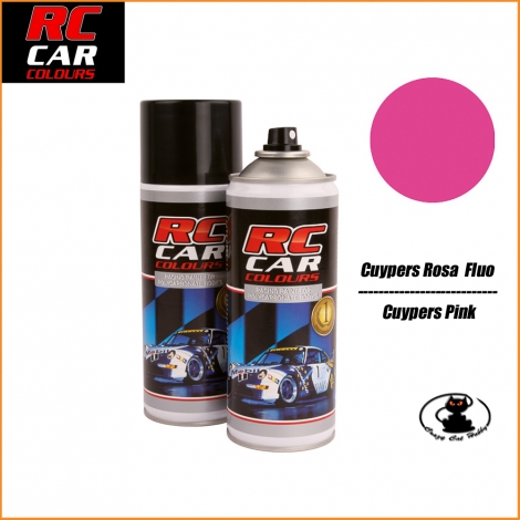 Rc Car Colours - Vernice Spray Carrozzerie Lexan 150 ml Rosa Fluo Cuypers 1009