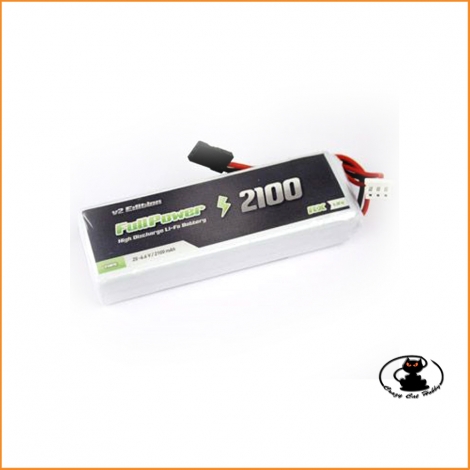FullPower - Batteria RX LiFe 2S 2100 mAh 35C V2 - JR - 447923