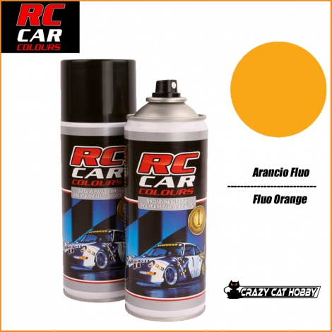 Rc Car Colours - Vernice Spray Carrozzerie Lexan 150 ml Arancione Fluorescente 1006