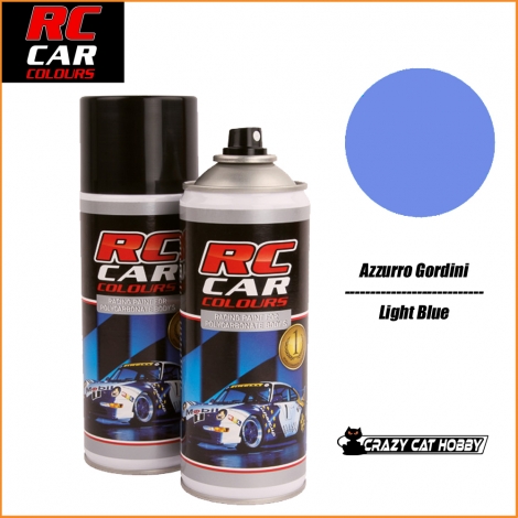Rc Car Colours - Vernice Spray Carrozzerie Lexan 150 ml Azzurro Gordini 211