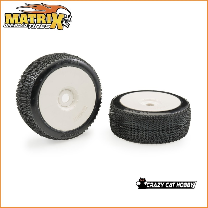 Matrix Off Road Tires NOVA SUPERSOFT PRE-GLUED ( 1 couple ) - GL-NOVSS