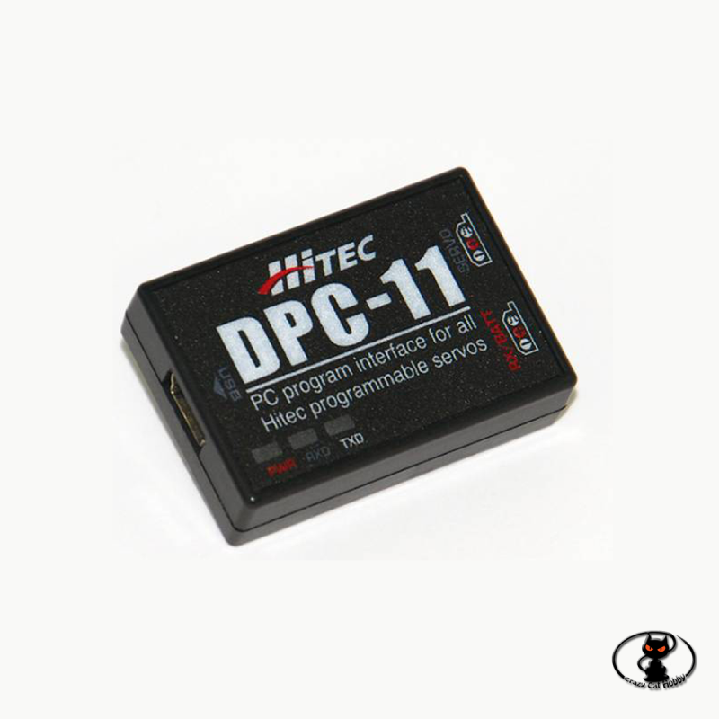 Hitec DPC 11 interface for programming digital Hitec servos