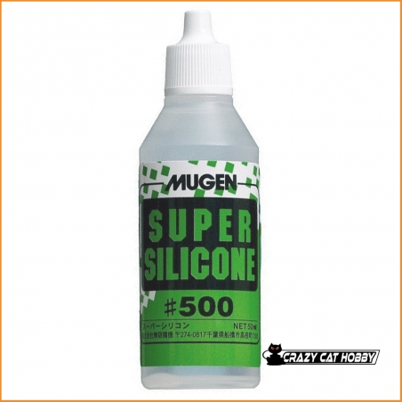500 CPS SUPER SILICONE SHOCK ABSORBER OIL 50 ml - MUGEN B0325