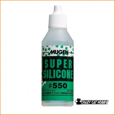550 CPS SUPER SILICONE SHOCK ABSORBER OIL 50 ml - MUGEN B0333