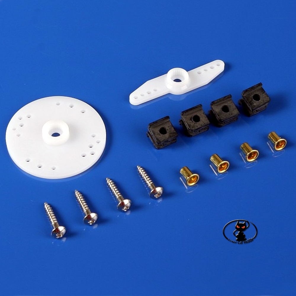 445610-3941.3 JR Graupner standard servo clamps and accessories