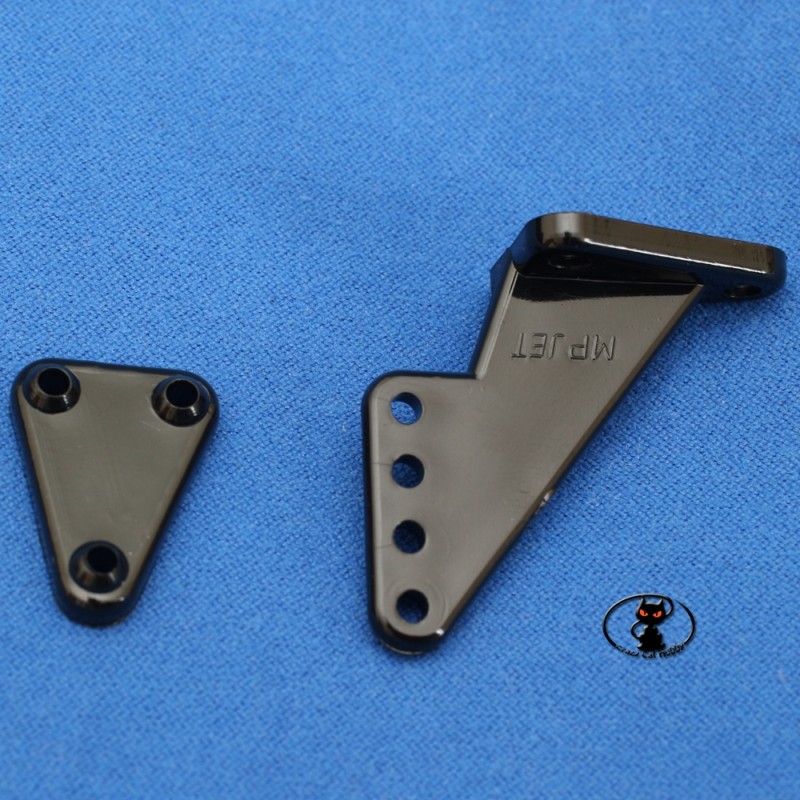 Squadretta H 34 mm foro 2.5 mm in resina