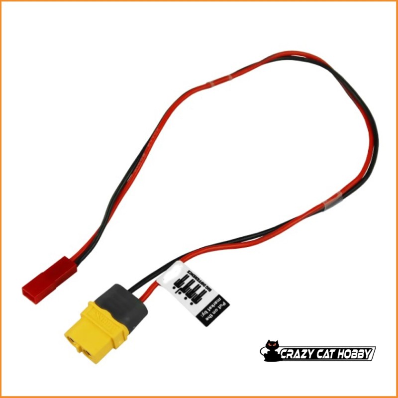 CHARGING CABLE  XT60 - JST BEC - 30 cm - 610052 - Yuki Model - 4251577105797