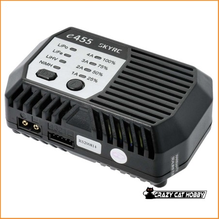 LIPO LIFE NIMH BATTERY CHARGER e455 220V 50W 2-4s - SKYRC SK-100170-02 448742 - 6930460006394