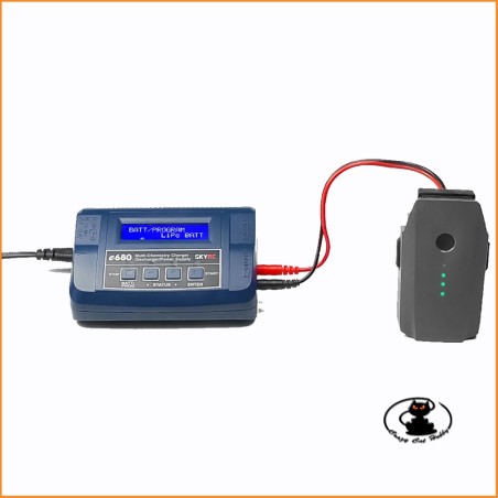 SkyRc e60 charge the DJI Mavic batteries