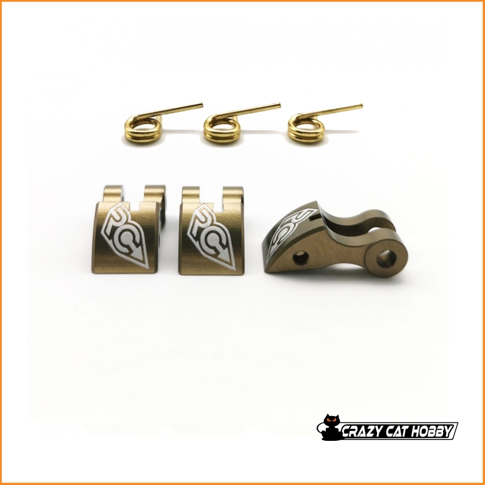 RC PROJECT 3 SHOES whit SPRING 0,95  33 mm - RCPJ-A101-Ø0.95