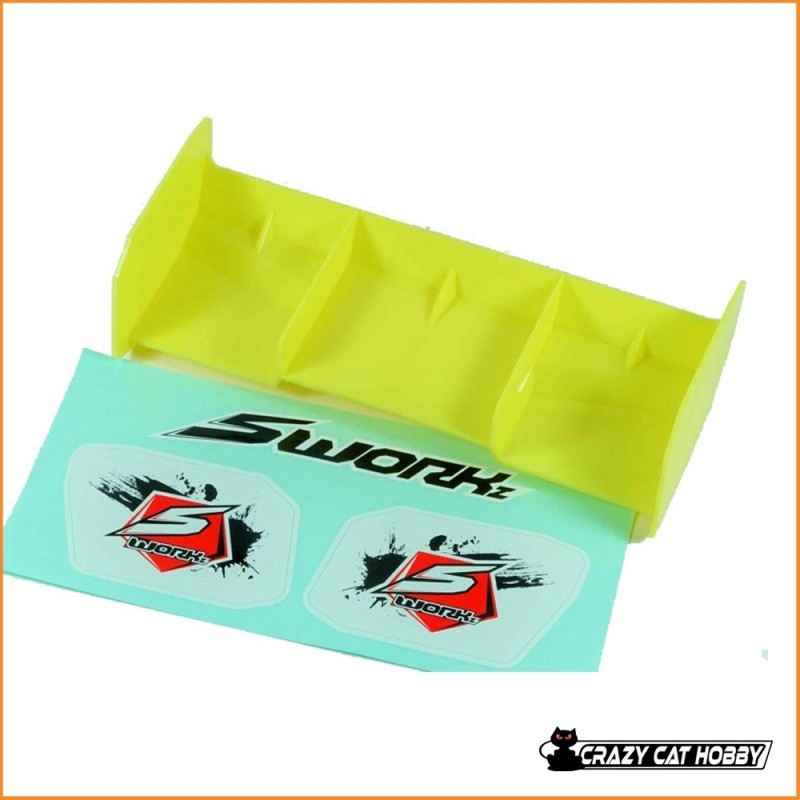 SWORKz ALETTONE 1:8 OFF ROAD PRO RACE GIALLO - SW228022AFY - 4710345176808