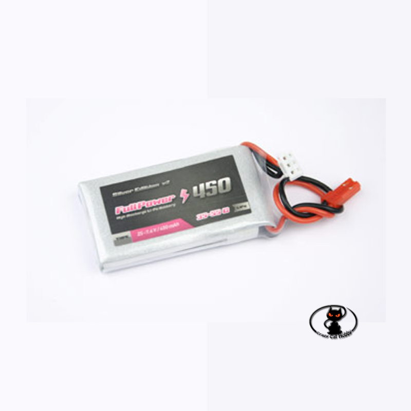 Lipo battery 2S 450 mah 35C FullPower V2