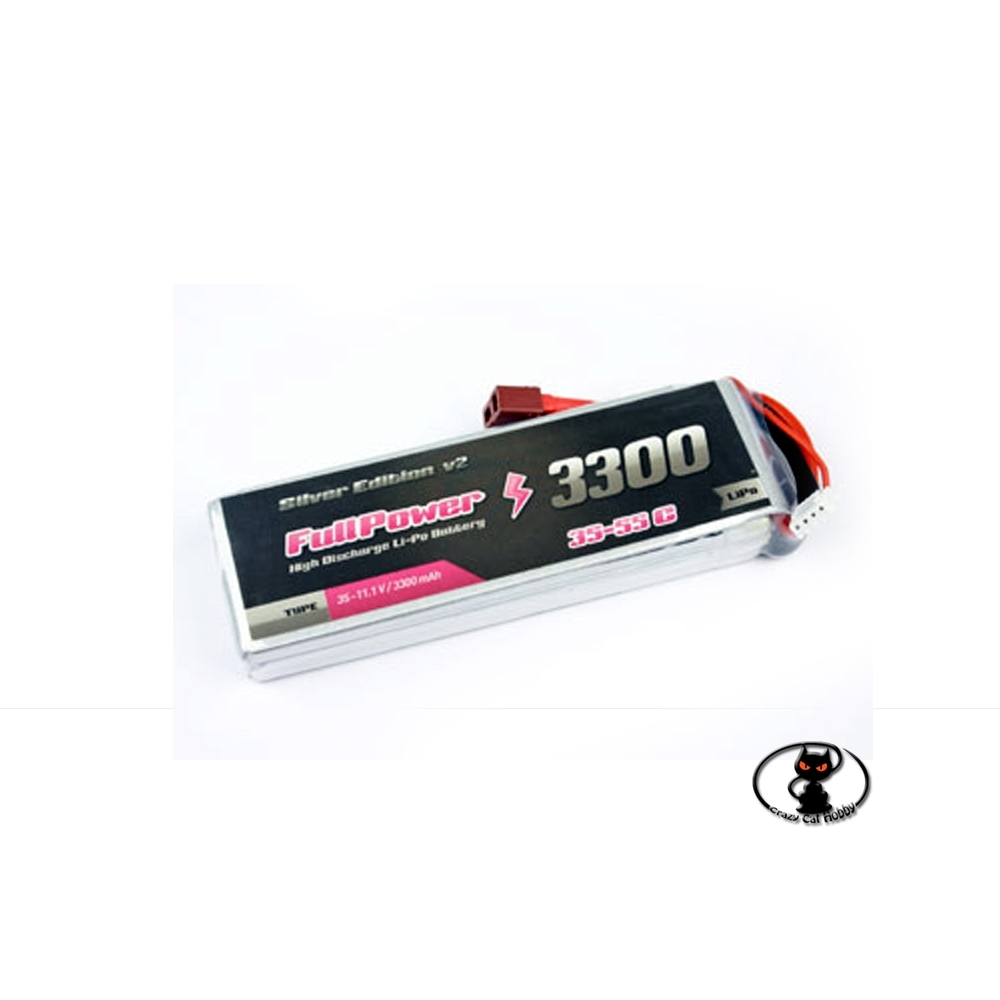 447692 Lipo 2S battery 3300 mAh FullPower V2 2-cell 2S 35 C continuous