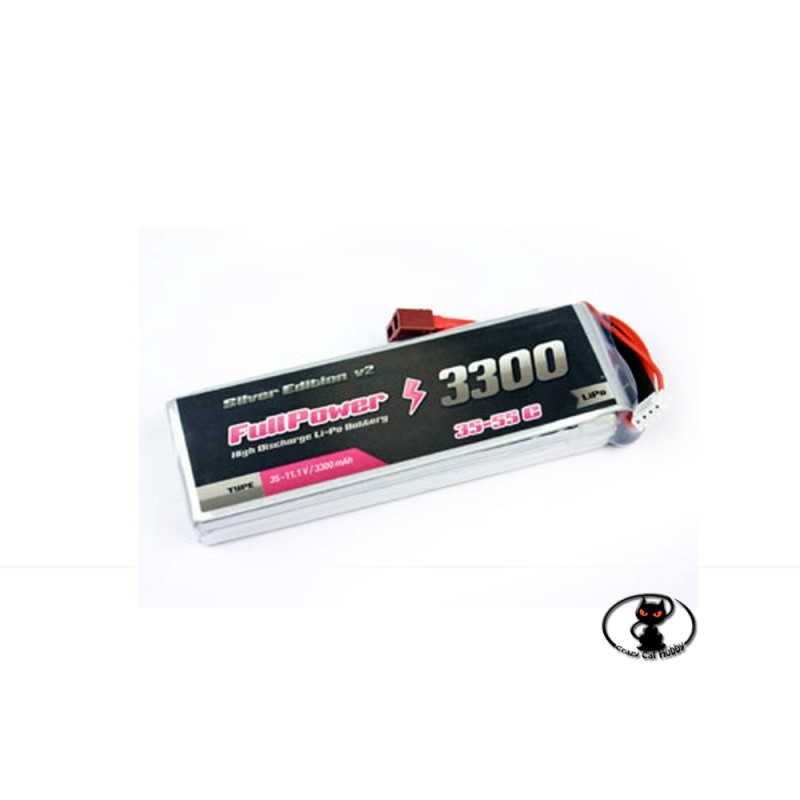 Batteria Lipo 2S 3300 mAh 35C