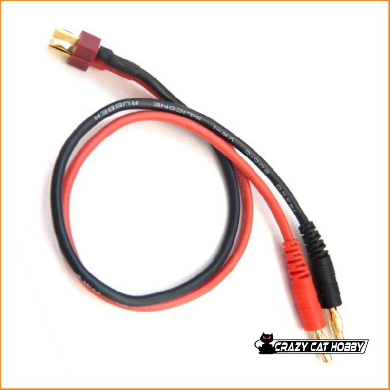CAVO RICARICA CONNETTORE DEANS - BULLET 4 MM - ULTIMATE UR46304