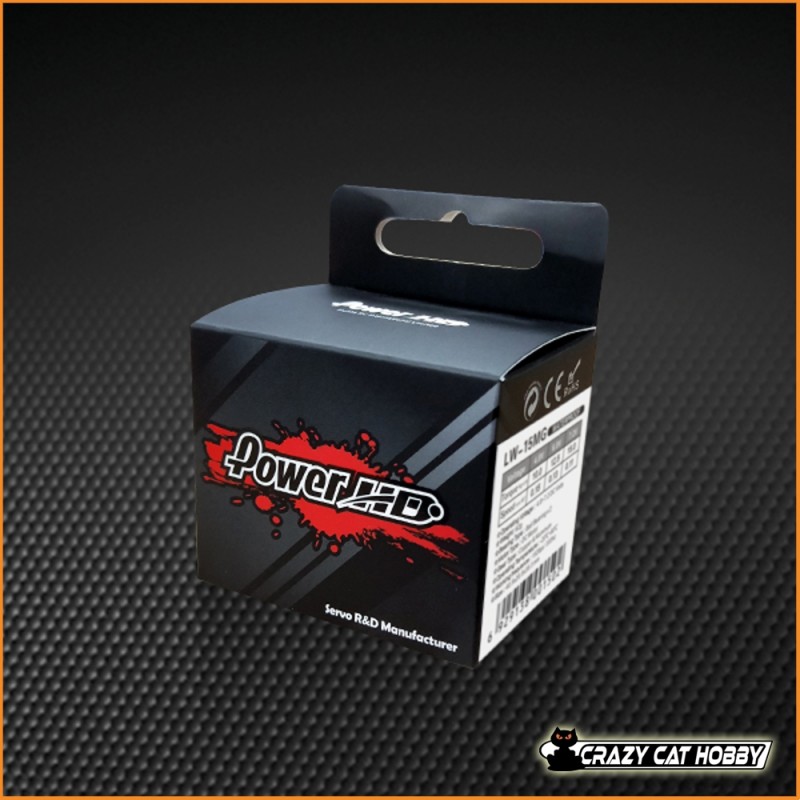Power HD Analog Servo 17 kg 4.8-6 V - HD-1501MG
