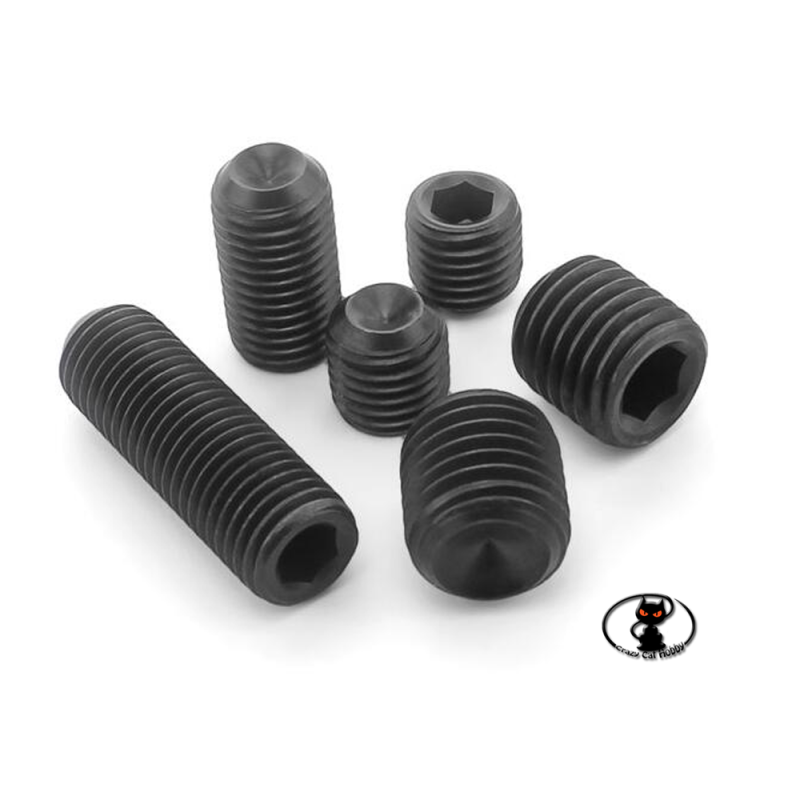 GRUB SCREW FLAT TIPBURNISHED M4x6 ( 10 pcs ) - 250349 - 6745069105122