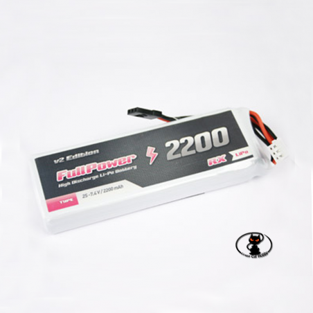 447915 Lipo 2S 2200 mAh FullPower 2-cell 2S battery specific for receivers and BEC