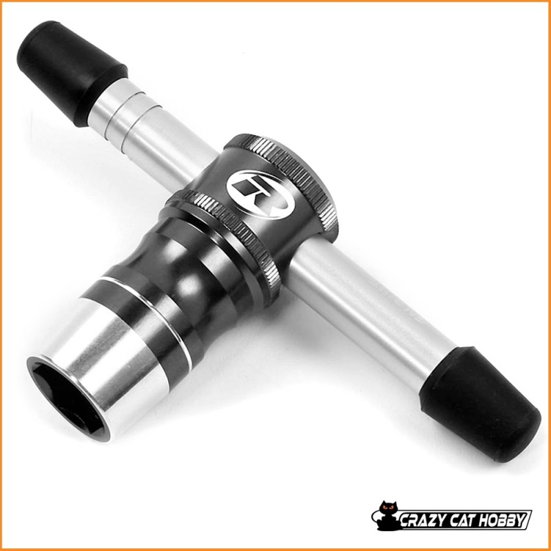 CHIAVE IN ALLUMINIO A TUBO 17 MM PER DADI RUOTA - R06200G - ROBITRONIC