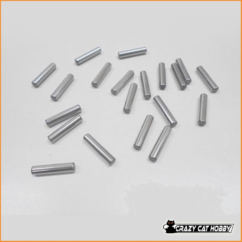 AMR-020-2.9 SPINE ACCIAIO TRASMISSIONE mm 2.9x14 PER Kyosho ( 20 p.zi )