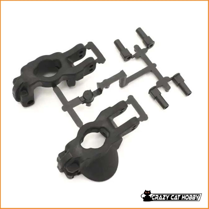 IFW468B FRONT HUB CARRIER SET 17.5° KYOSHO INFERNO MP9 MP10 GT2 - 4548565470358