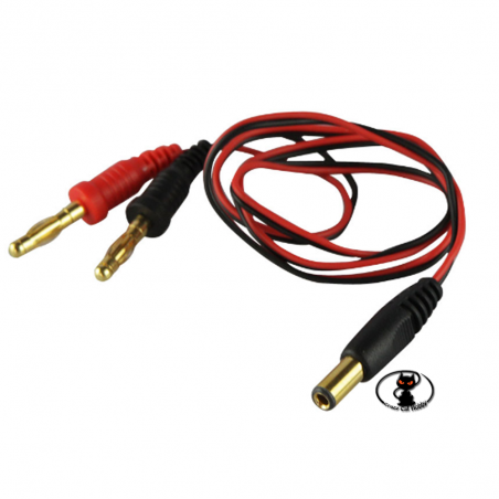 600033 JR-Hott radio charging cable for charging your radio comfortably without removing the battery