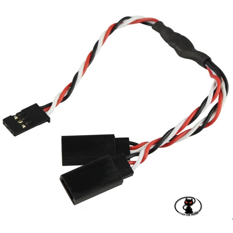 Y cable UNI AWG 22 - 15 cm  - yuki model 600075