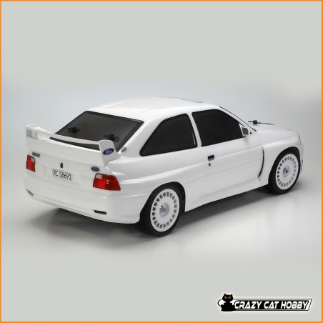 TAMIYA FORD ESCORT CUSTOM RS WRC 1998 4WD  (TT-02) ELECTRIC MOTOR and ESC INCLUDED - 58691