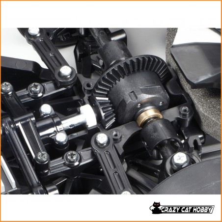 TAMIYA FORD FOCUS RS CUSTOM 2003 4WD  (TT-02) ELECTRIC MOTOR INCLUDED - 58724