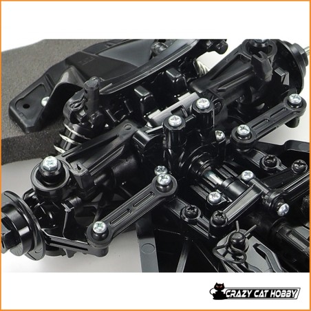 TAMIYA FORD FOCUS RS CUSTOM 2003 4WD  (TT-02) ELECTRIC MOTOR INCLUDED - 58724