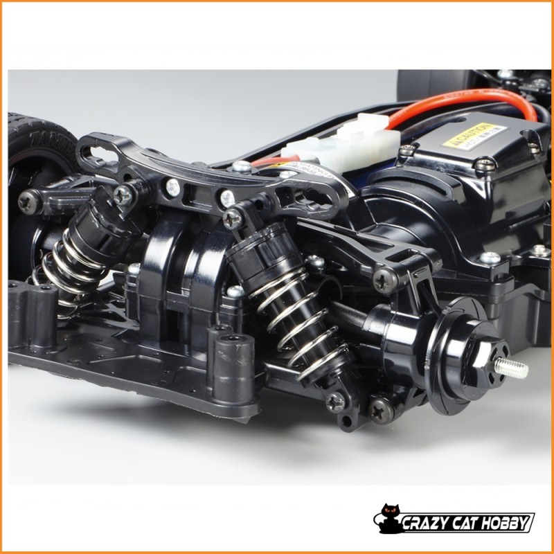 TAMIYA FORD FOCUS RS CUSTOM 2003 4WD  (TT-02) ELECTRIC MOTOR INCLUDED - 58724