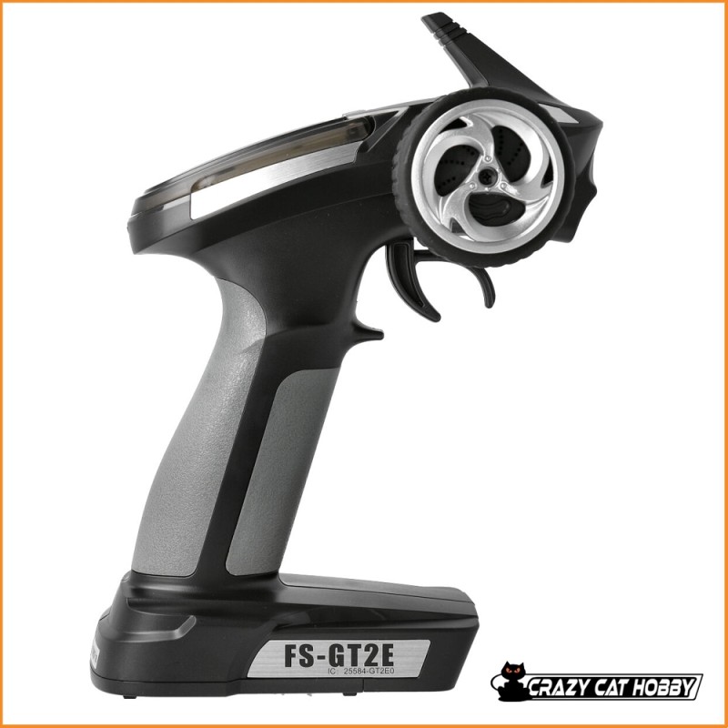 FS-GT2E 2 CHANNEL RADIO SET WITH 1 RECEIVER - FLYSKY FS055