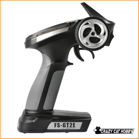 FS-GT2E 2 CHANNEL RADIO SET WITH 1 RECEIVER - FLYSKY FS055