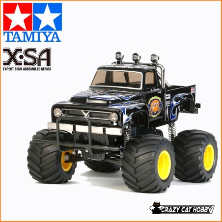 TAMIYA X-SA MIDNIGHT PUMPKIN - SEMI ASSEMBLATO KIT 1:12  (46705) - 4950344467051