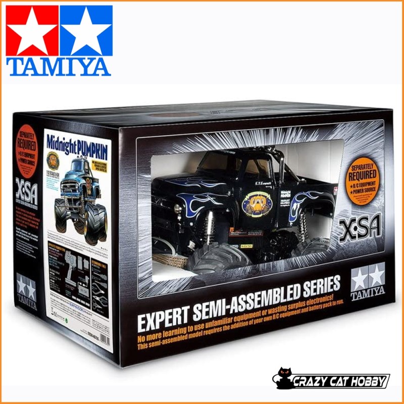 TAMIYA X-SA MIDNIGHT PUMPKIN - SEMI ASSEMBLATO KIT 1:12  (46705)