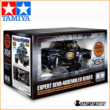 TAMIYA X-SA MIDNIGHT PUMPKIN - SEMI ASSEMBLATO KIT 1:12  (46705)