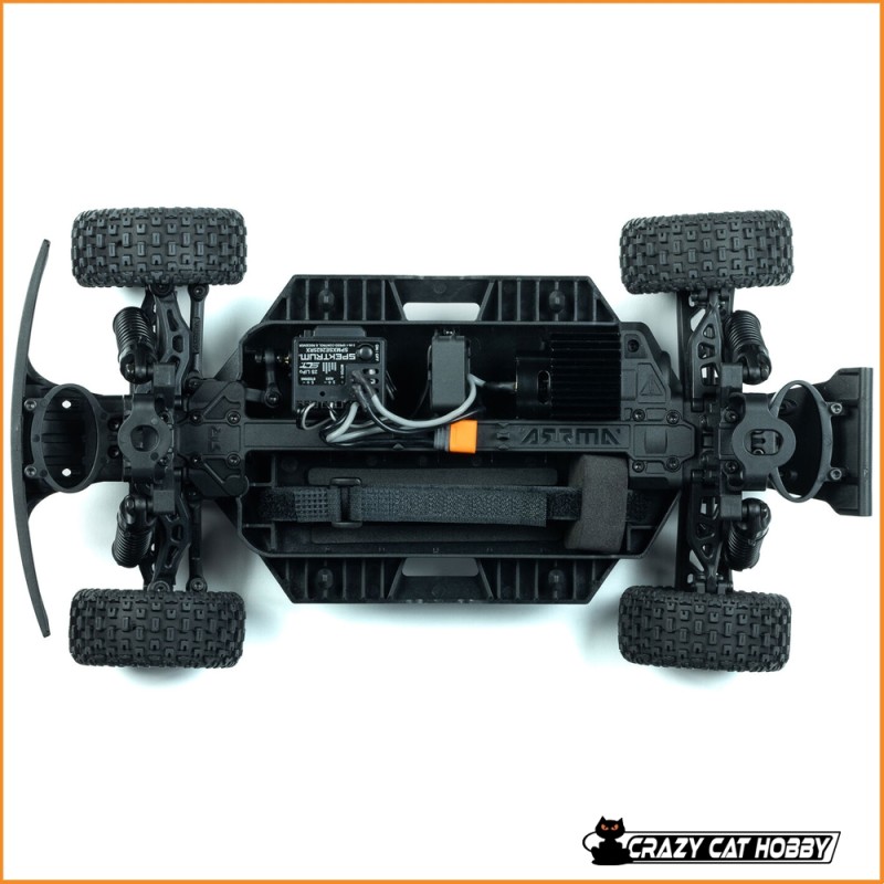 ARRMA MOJAVE GROM 4x4 SMART 1/16 SHORT COURSE ROSSO/NERO RTR TELAIO