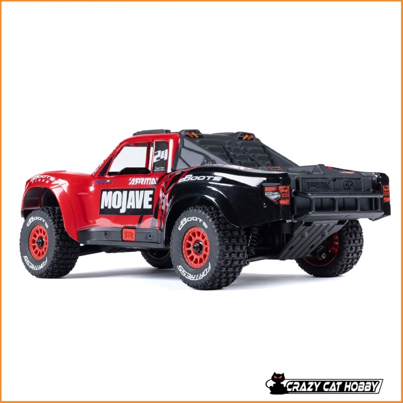 ARRMA MOJAVE GROM 4x4 SMART 1/16 SHORT COURSE ROSSO/NERO RTR 3/4
