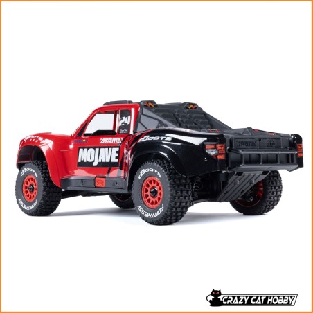 ARRMA 1/16 MOJAVE GROM 4X4 RTR BRUSHED DESERT TRUCK RTR RED/BLACK ARA2104T1